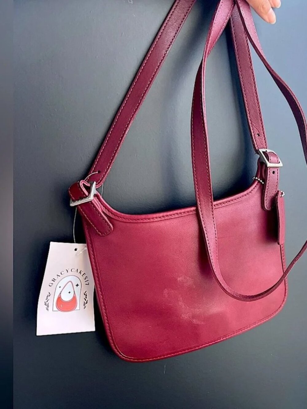 Coach mini hippie flap bag 9142 vintage